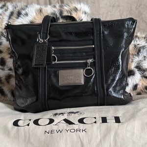 Coach poppy tote